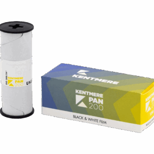 kentmere pan iso 200 black & white film 120 roll