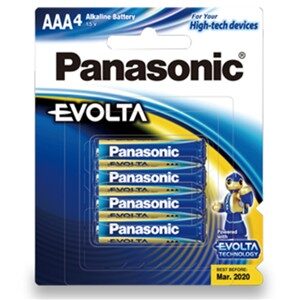 panasonic evolta aaa alkaline battery 4 pack