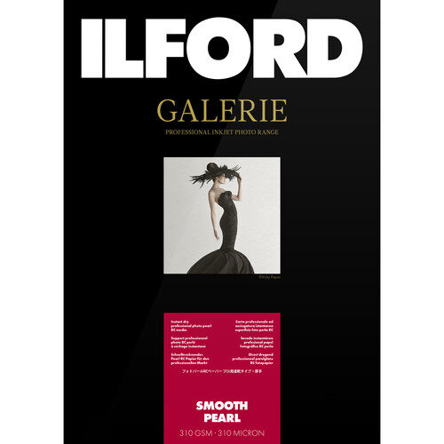 ilford galerie prestige smooth pearl 310gsm a2 25 sheets gpspp