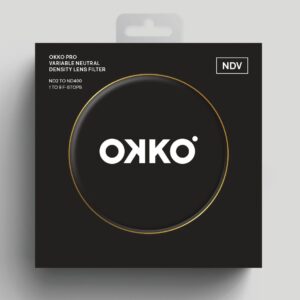 okko pro vari nd 1 9 stops 72mm filter