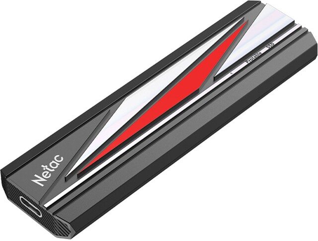 netac zx20l usb3.2 gen 2 1tb external ssd type c/a high speed