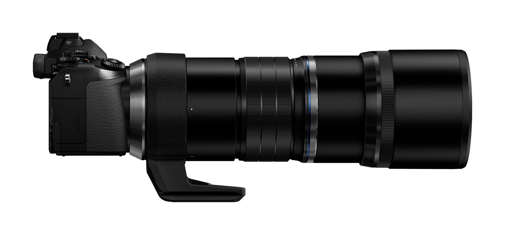 om system 300mm f4.0 is pro micro four thirds lens black