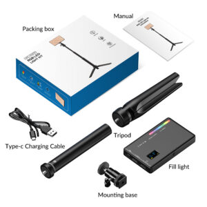 apexel rgb led light kit apl fl07