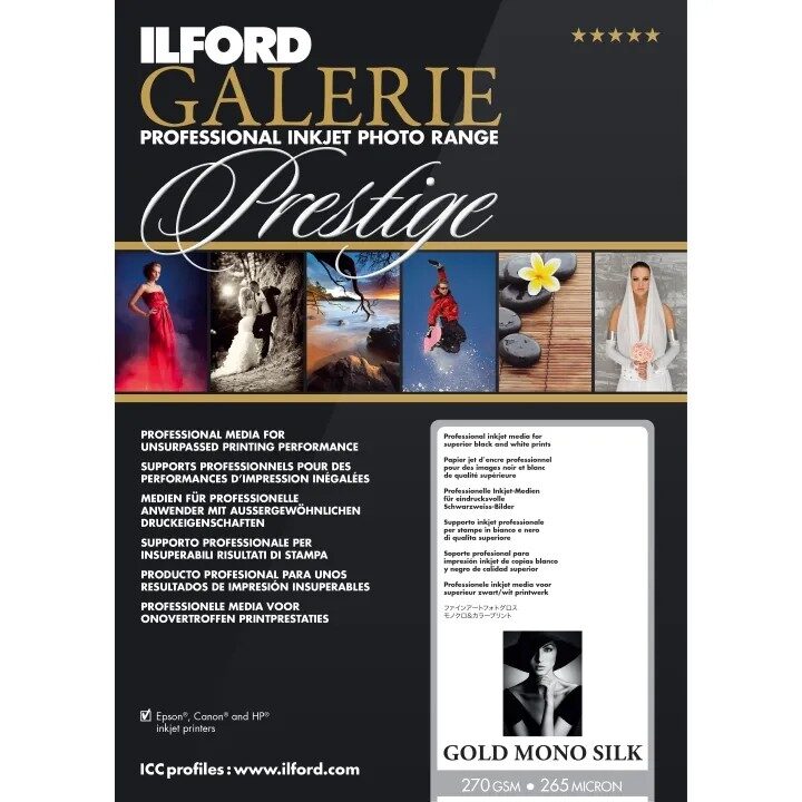 ilford galerie gold mono silk a4 25s*