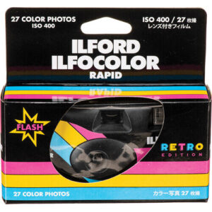 ilford ilfocolor retro single use camera 27exp