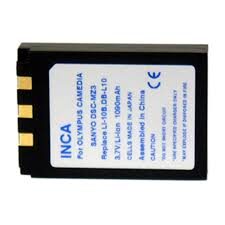 inca olympus li 10b compatible battery*