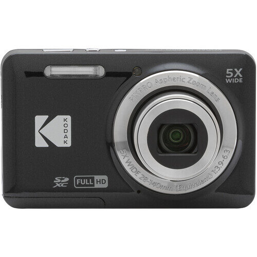 kodak pixpro fz55 digital zoom camera black