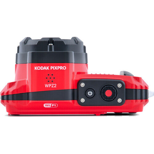 kodak pixpro wpz2 waterproof digital camera red