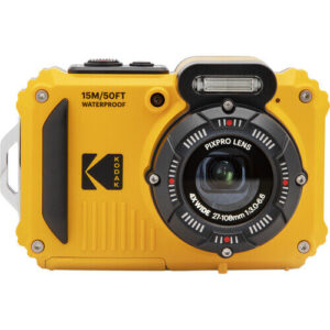 kodak pixpro wpz2 waterproof digital camera yellow