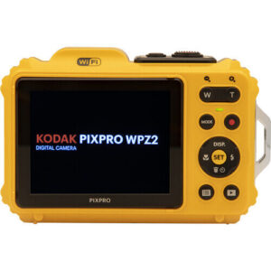 kodak pixpro wpz2 waterproof digital camera yellow