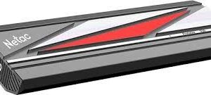 netac zx20l usb3.2 gen 2 256gb external ssd type c/a high speed