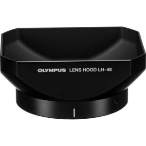 olympus lh 48 black lens hood ew m1220 black