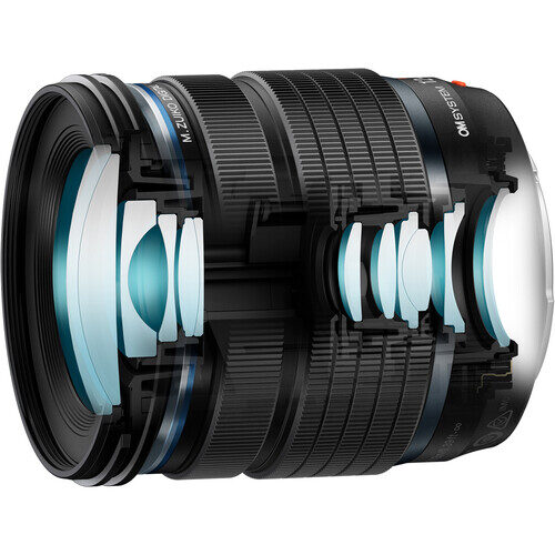 om system 12 45mm f4 ez m1245 pro lens black