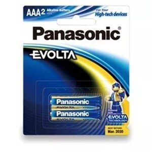 panasonic evolta aaa alkaline battery 2 pack*