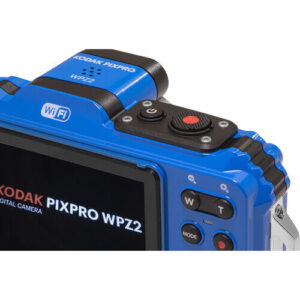 kodak pixpro wpz2 waterproof digital camera blue