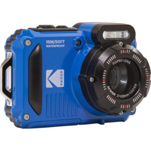 kodak pixpro wpz2 waterproof digital camera blue