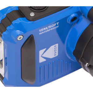 kodak pixpro wpz2 waterproof digital camera blue