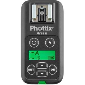 phottix ares ii wireless flash trigger