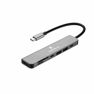 volkano expand 7 in 1 type c multi port hub