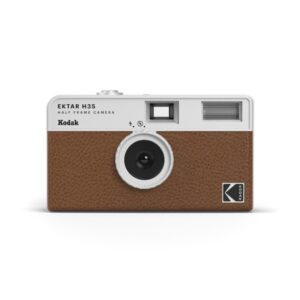 kodak ektar h35 half frame camera brown