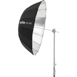 godox parabolic 105cm reflective umbrella silver