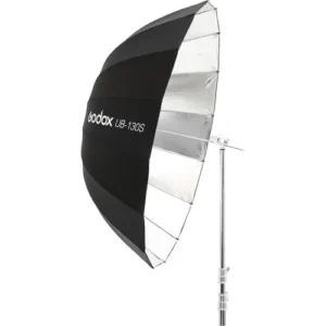 godox parabolic 130cm reflective umbrella silver