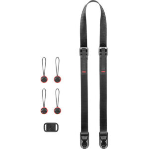 peak design leash black camera strap