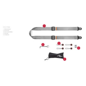 peak design slide lite ash*