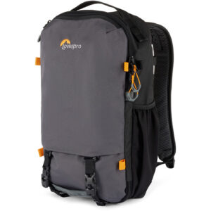 lowepro trekker lt backpack 150 grey green line