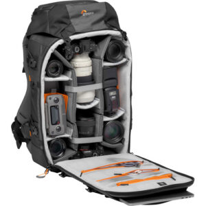 lowepro pro trekker backpack 550 aw ii grey green line