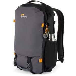 lowepro trekker lt backpack 150 grey green line