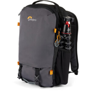 lowepro trekker lt backpack 150 grey green line