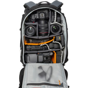 lowepro protactic bp 450 aw iii black backpack green line