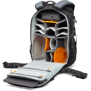 lowepro protactic bp 450 aw iii black backpack green line