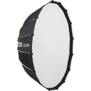 godox bowens mount umbrella style easy lock softbox (black/white, 105cm)