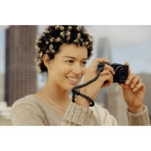 peak design cuff rope camera strap wrist black