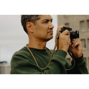 peak design form rope camera strap long kelp