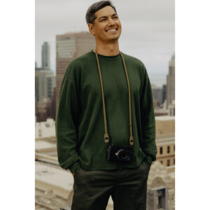 peak design form rope camera strap long kelp