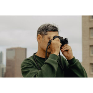 peak design form rope camera strap long black
