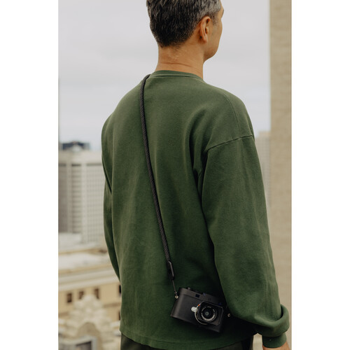 peak design form rope camera strap long black