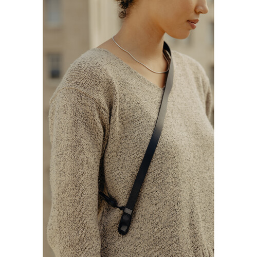 peak design form leather camera strap standard black