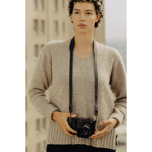 peak design form leather camera strap standard black