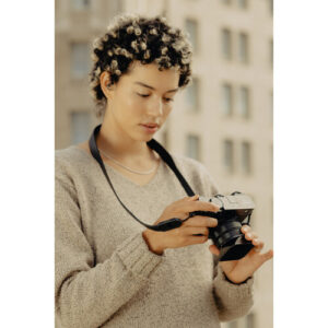 peak design form leather camera strap standard black