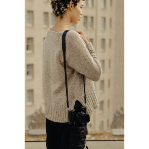 peak design form leather camera strap standard black