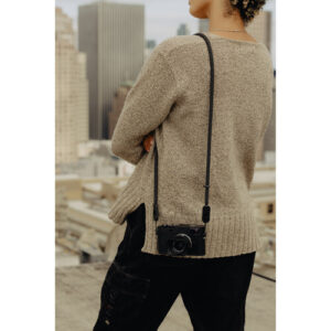 peak design form rope camera strap standard black