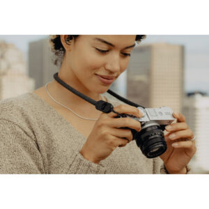 peak design form rope camera strap neck black
