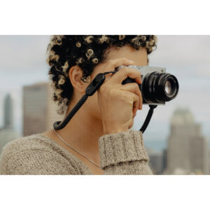peak design form rope camera strap neck black