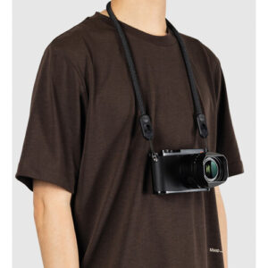 peak design form rope camera strap neck black