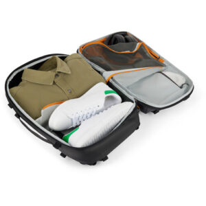 lowepro trekker lt backpack 250 black green line