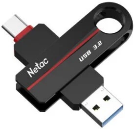 netac us18 usb3.2 + type c dual flash drive 256gb ufd